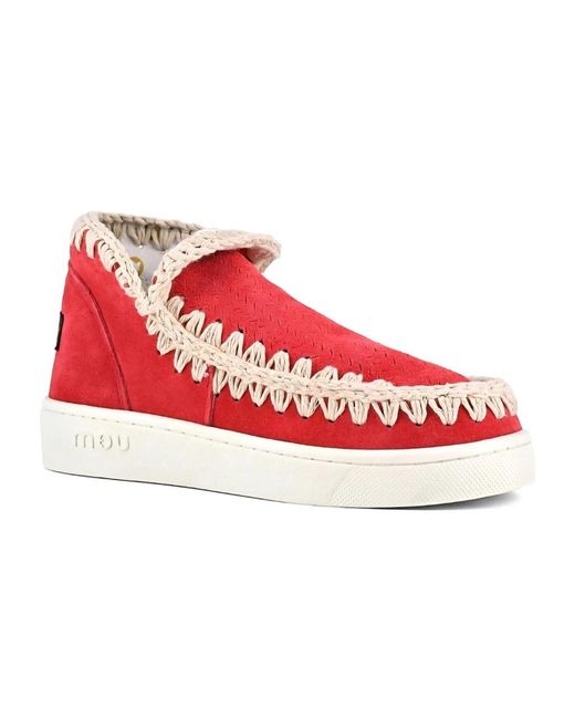 Mou Red Winter Boots