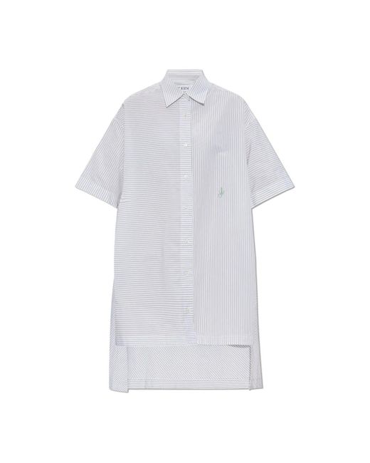 J.W. Anderson Shirt Dresses in het White
