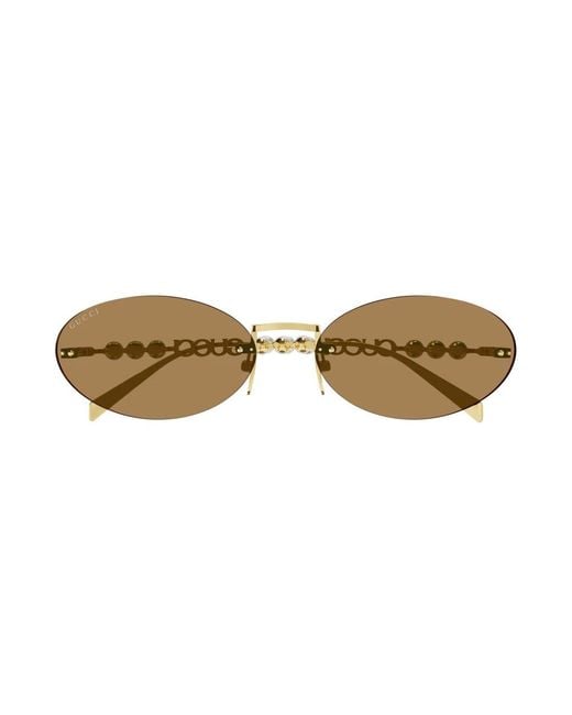 Gucci Metallic Sunglasses