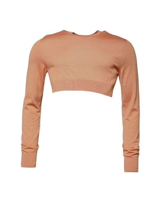 Dolce & Gabbana R woll-crewneck-pullover in White für Herren