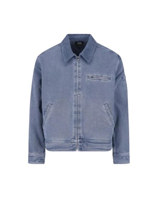 A.P.C. Denim Jacket in Blue für Herren