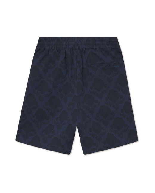 Les Deux Blue Casual Shorts for men