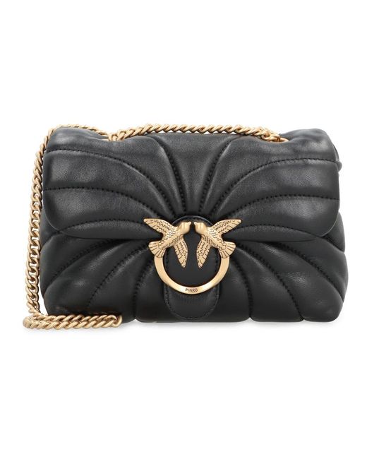 Pinko Gray Shoulder Bags