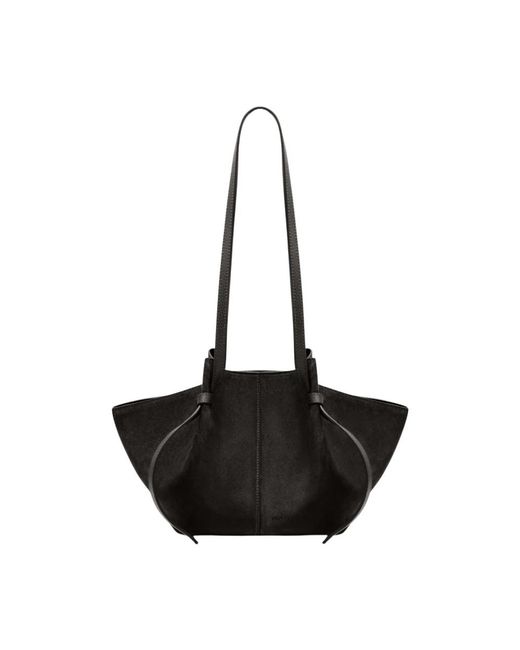Yuzefi Black Shopping Bags
