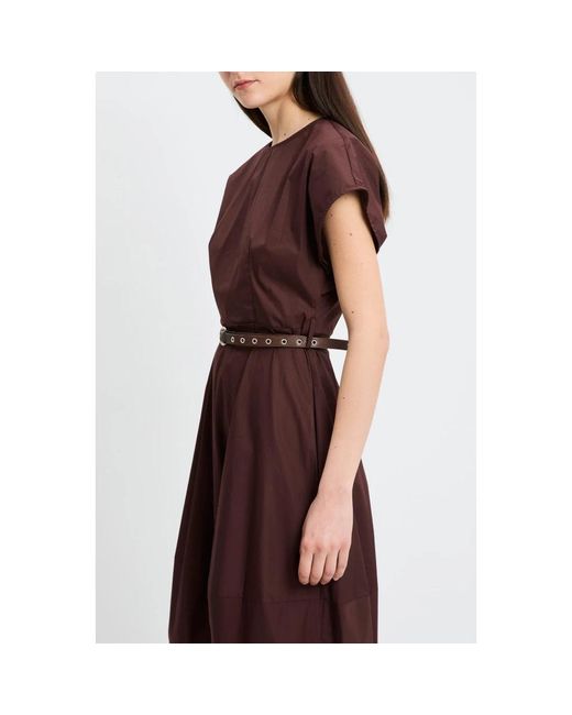 Midi Dresses Dixie de color Red
