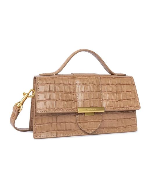 Handbags di Lancaster in Brown