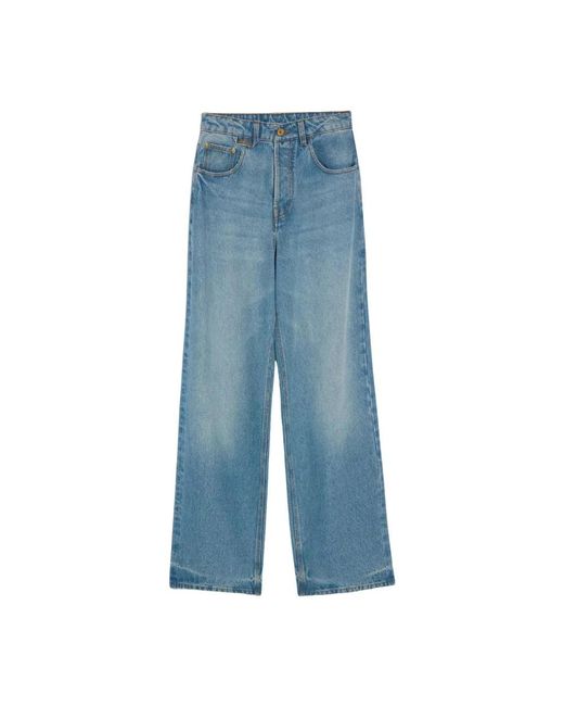 Jacquemus Blue Straight Fit Jeans for men