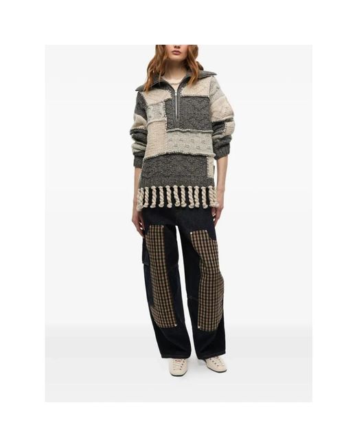 Ganni Gray Turtlenecks