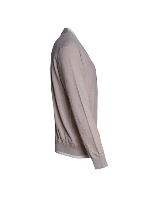 Cardigans Paolo Pecora de hombre de color Brown