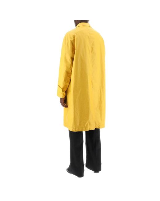Coats > single-breasted coats Maison Margiela pour homme en coloris Yellow