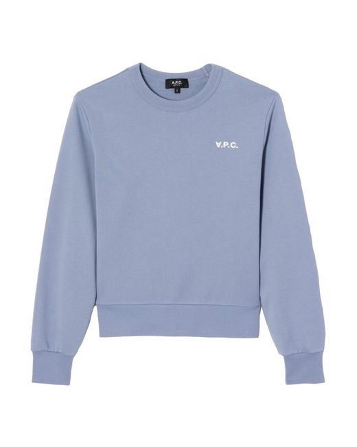 A.P.C. Blue Sweatshirts