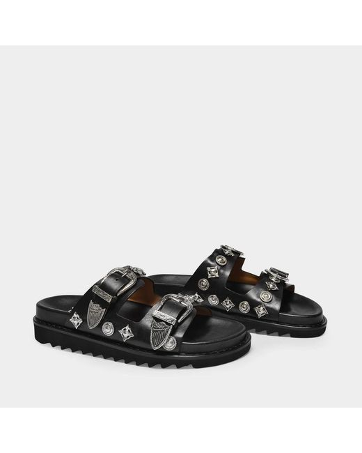 Toga Black Sliders