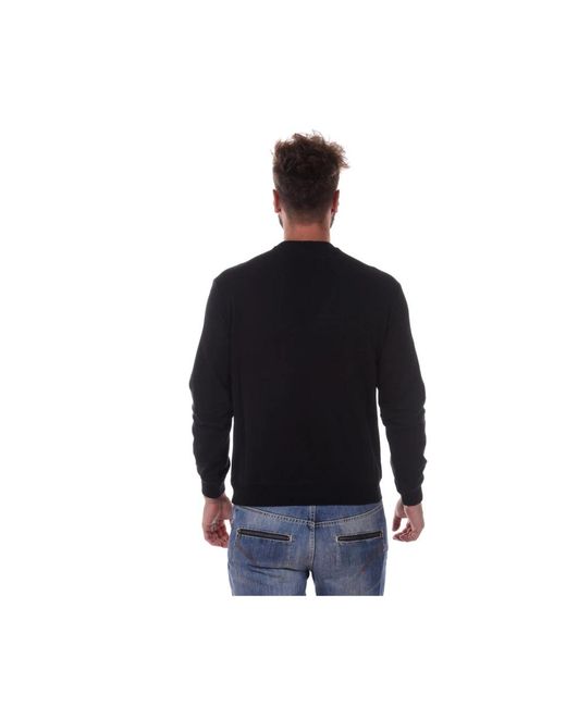 Armani Jeans Black Sweatshirts for men