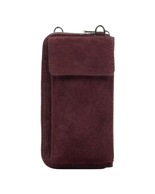 ESTRO Purple Velours-Beutel