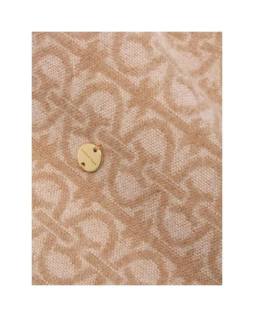 Coccinelle Brown Winter Scarves