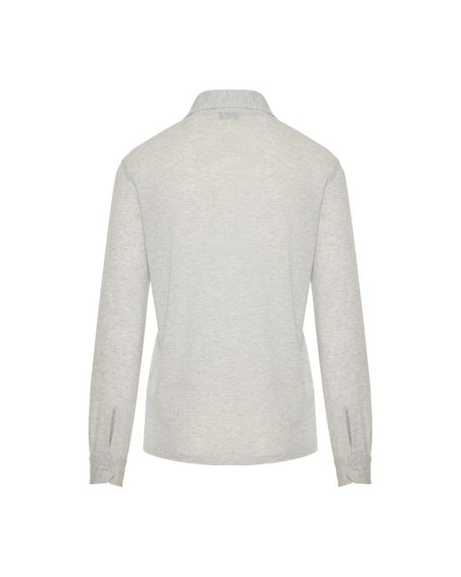 Barba Napoli White Casual Shirts for men