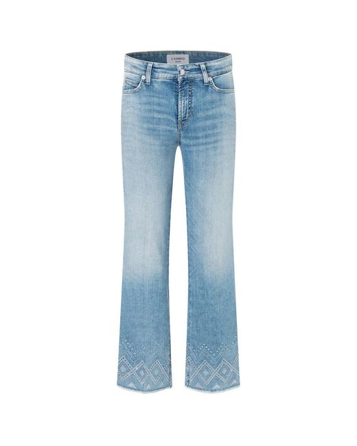 Cambio Blue Bootcut Jeans
