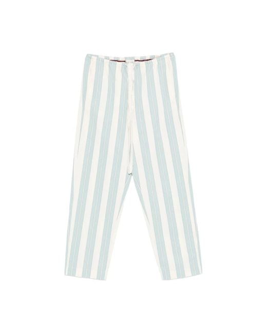 Forte_forte Blue Straight Trousers