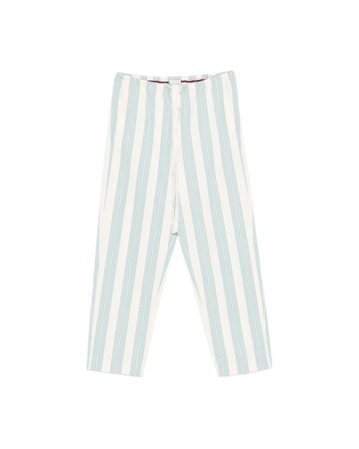 Forte_forte Blue Straight Trousers