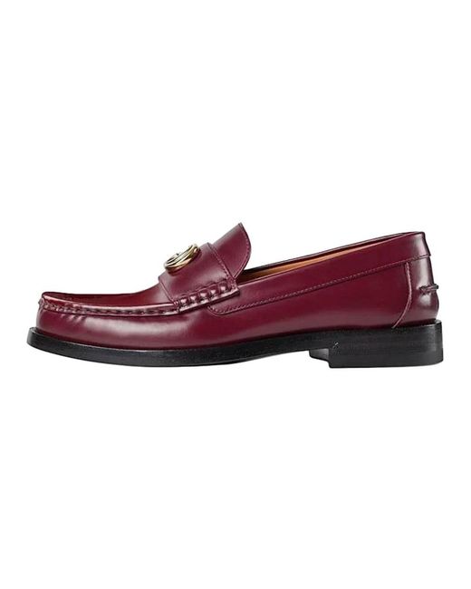 Gucci Red Loafers