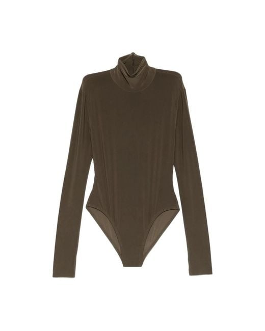 Body Norma Kamali en coloris Green