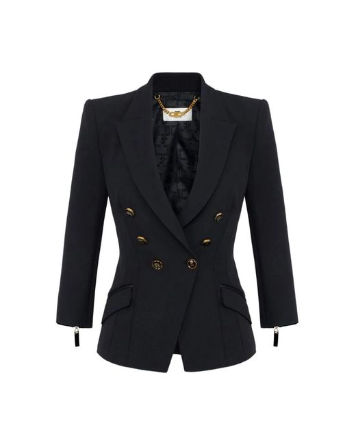 Elisabetta Franchi Blue Blazers