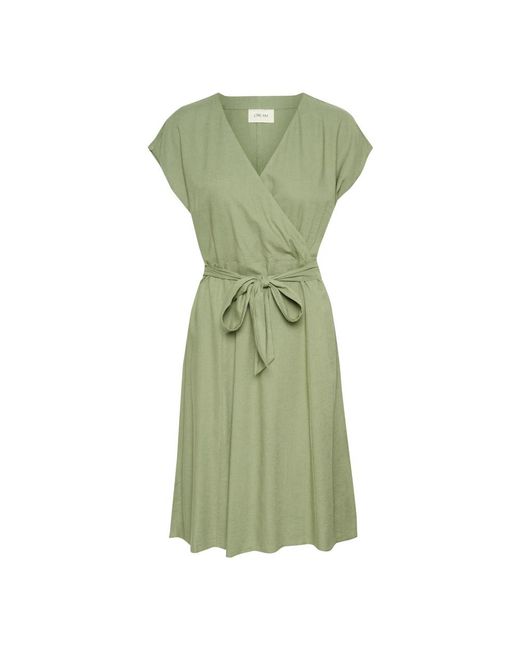 Dresses > day dresses > midi dresses Cream en coloris Green