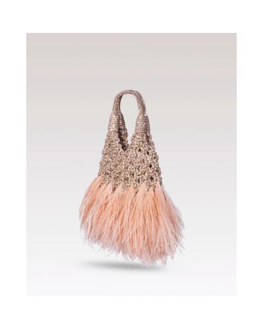 HIBOURAMA Pink Handbags