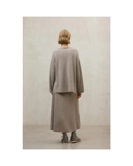 Maxi Skirts Ecoalf en coloris Gray