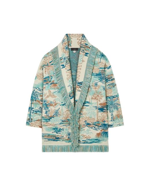 Alanui Truien & Vesten ,Veelkleurig ,Cardigans in het Green