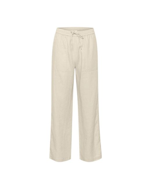 Part Two Natural Wide Trousers