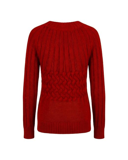 Moorer Red Round-Neck Knitwear
