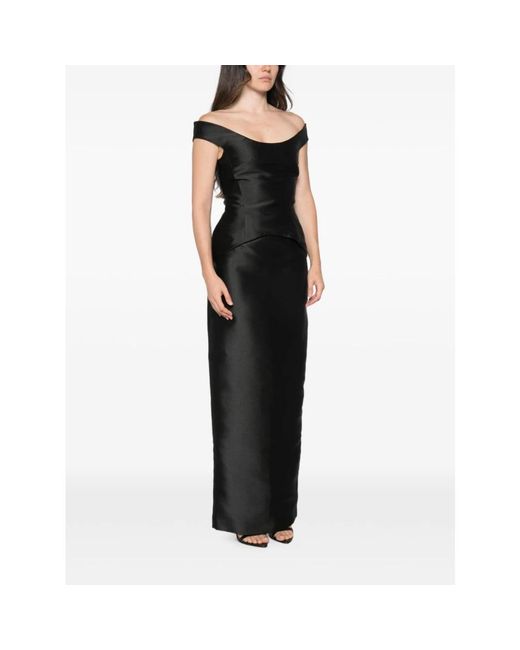 Solace London Black Party Dresses