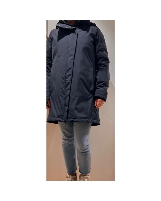 Herno Blue Parkas for men