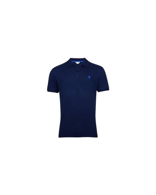 U.S. POLO ASSN. Polo piquet shirt in Blue für Herren