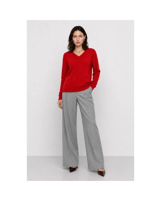 Kocca Red V-Neck Knitwear