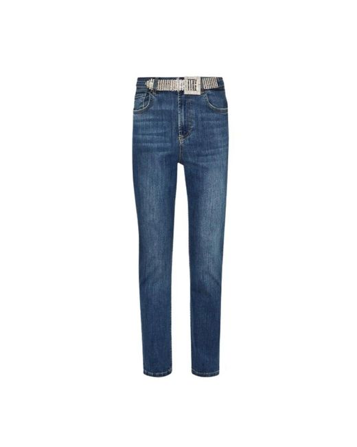 Liu Jo Blue Straight Jeans