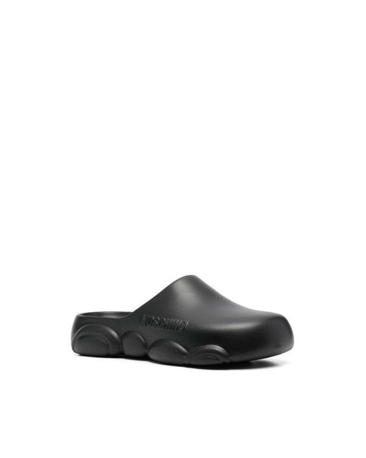 Moschino Black Mules for men