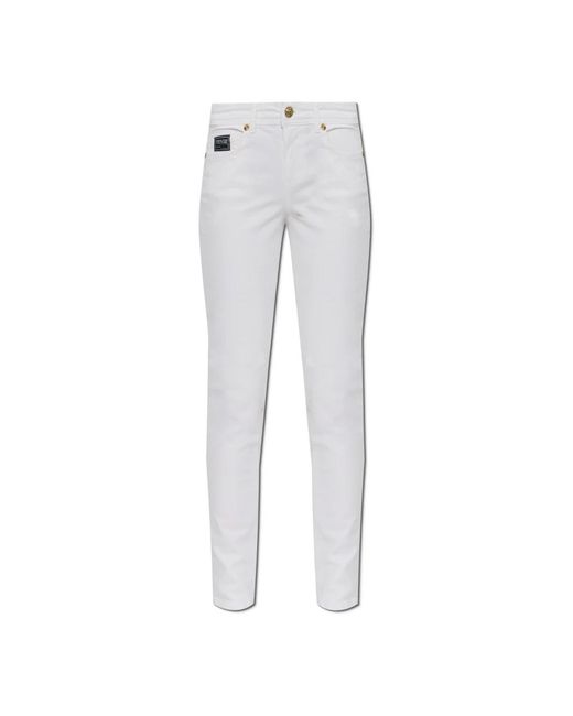 Skinny Jeans Versace Jeans Couture de color Gray