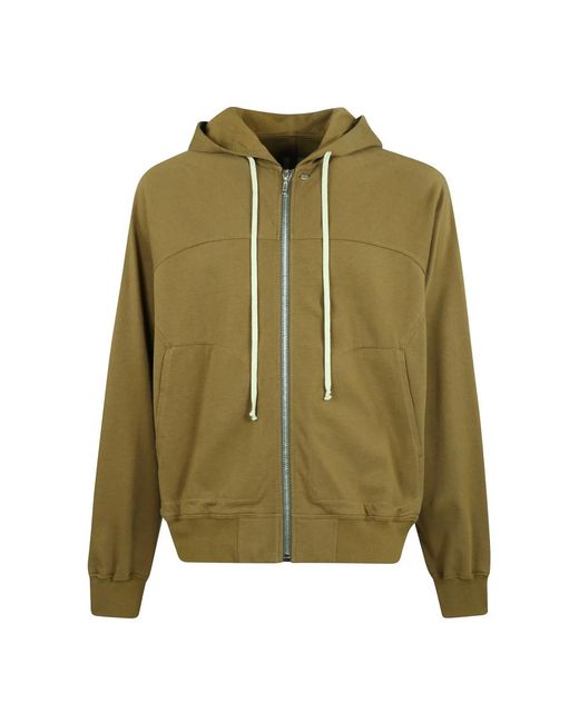 Zip-Throughs Rick Owens de hombre de color Green