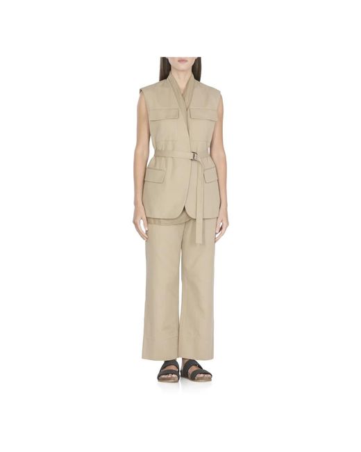 Brunello Cucinelli Vests in het Natural