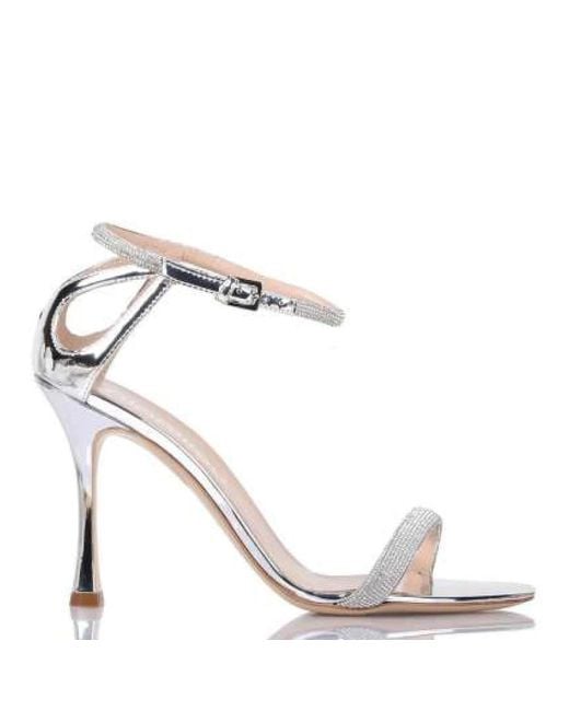 Ninalilou Metallic High Heel Sandals