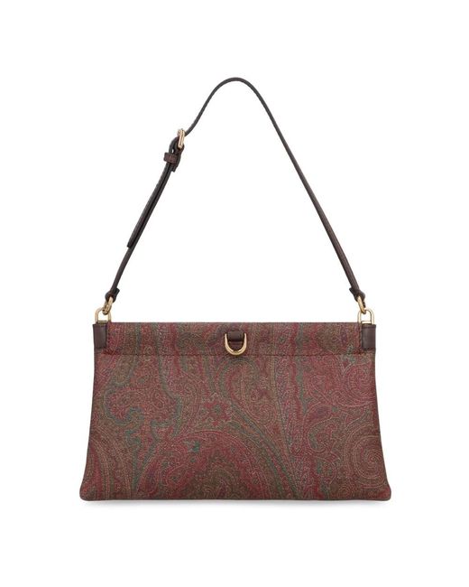 Etro Brown Shoulder Bags