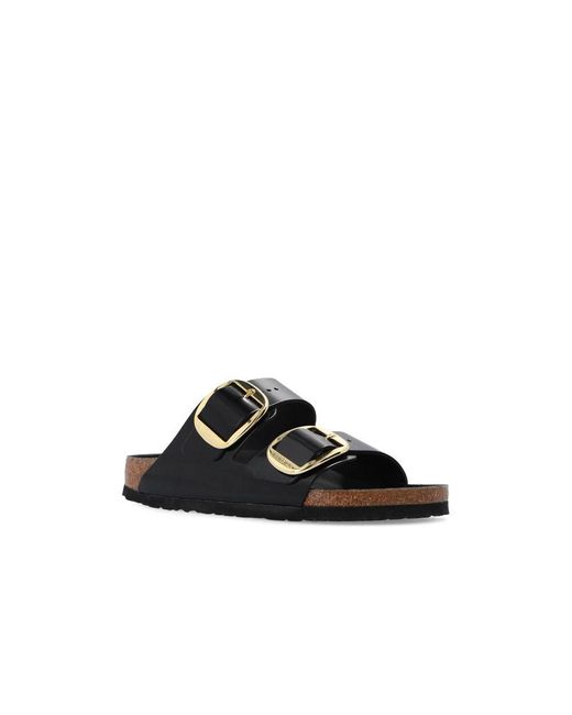 Birkenstock Black Arizona Big Buckle Narrow-Width Sandals