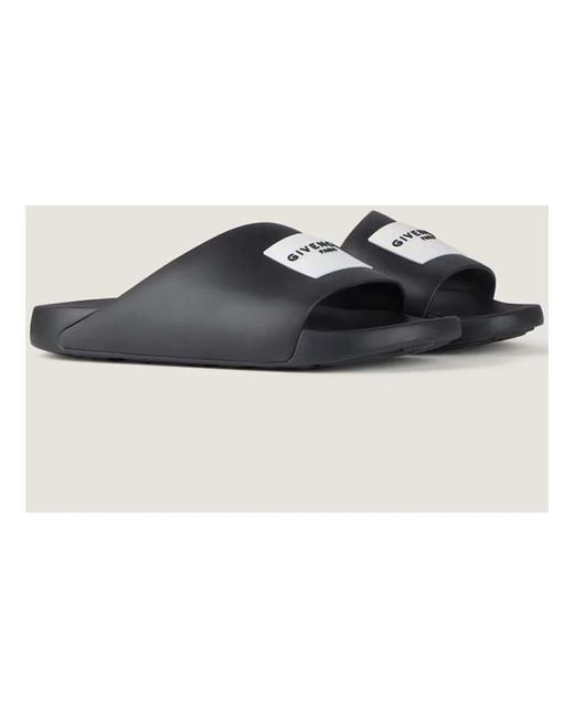 Givenchy Blue Sliders for men