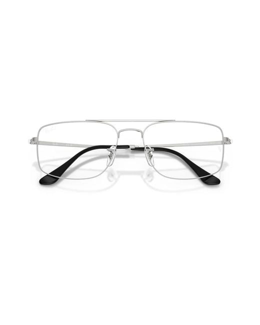 Ray-Ban White Glasses