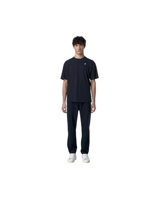 K-Way Blue Sweatpants for men