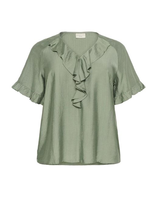 Blouses Kaffe de color Green