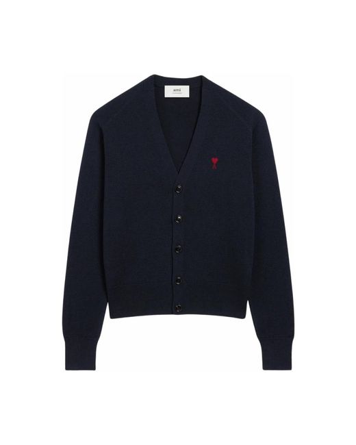 Cardigans AMI pour homme en coloris Blue
