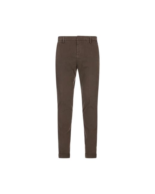 Dondup Broeken ,Bruin ,Katoen Pantalone Gaubert in het Brown voor heren